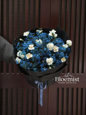 HOA SINH NHẬT GYPSOPHILA XANH BIẾC